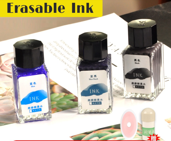 Fountain Pen Bottled Ink - Wärmeempfindliche, löschbare Tinte, 20 ml/Flasche, nicht