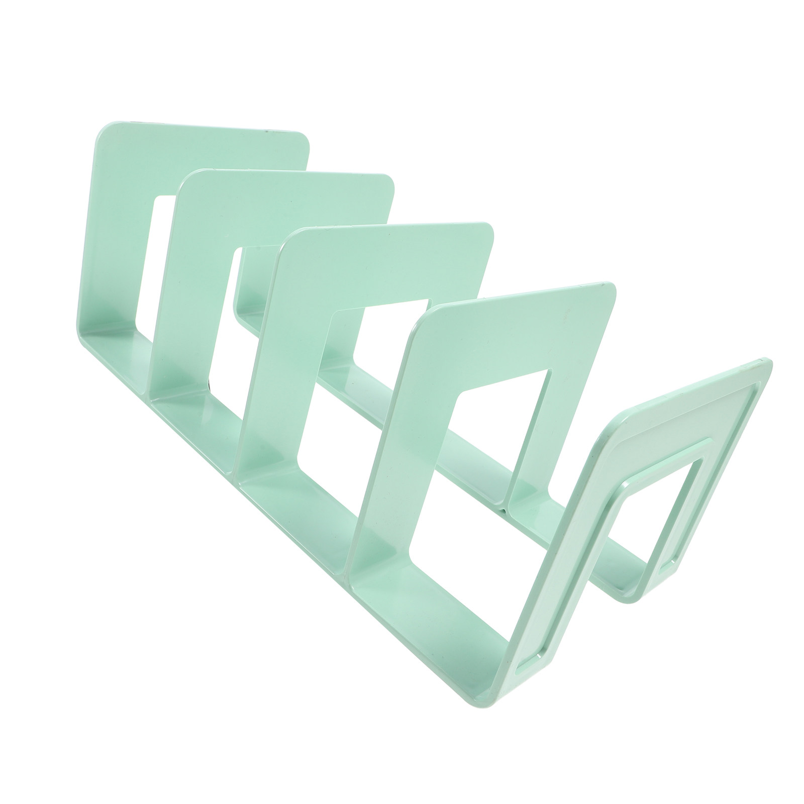 Magazine Holder Rack - Desktop-Bücherregal, Bücherhalter, Zeitschriftenständer, Schwerlast-Bücherstützen, Büro-Aktenorganizer, große