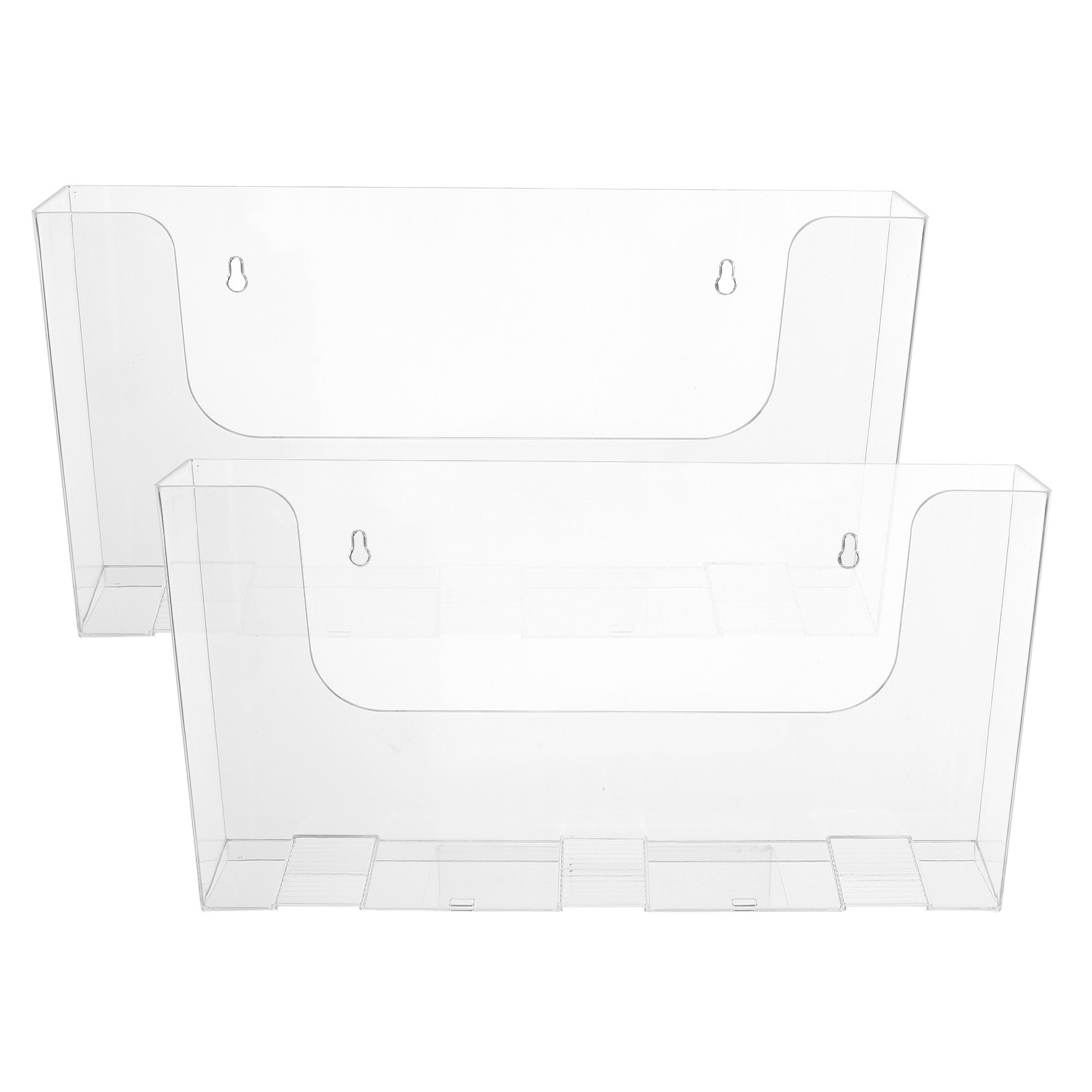Acryl-Wand-Aktenhalter, 2er-Pa – Magazine Holder Rack Bewertung und Preis