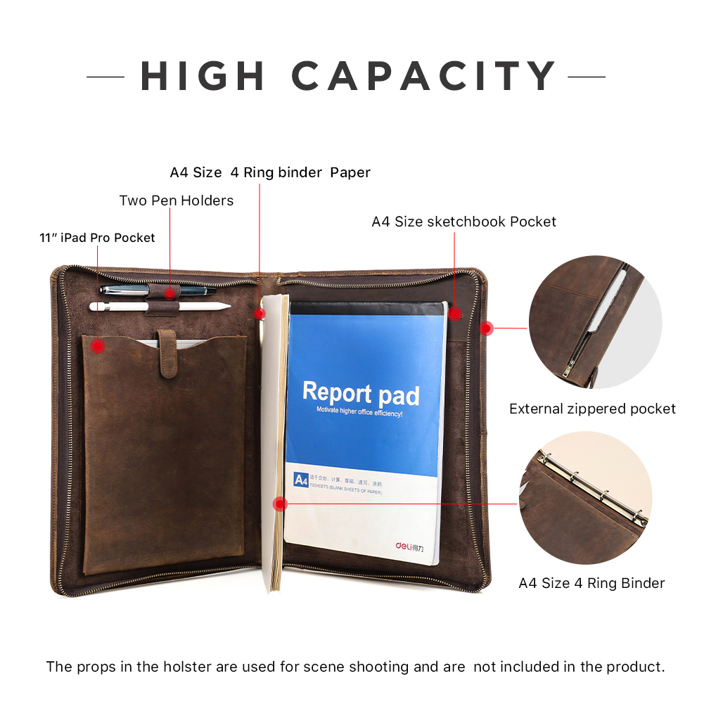 Luxuriöses Retro A4 Business-L – Binder A4 Lever Bewertung und Preis