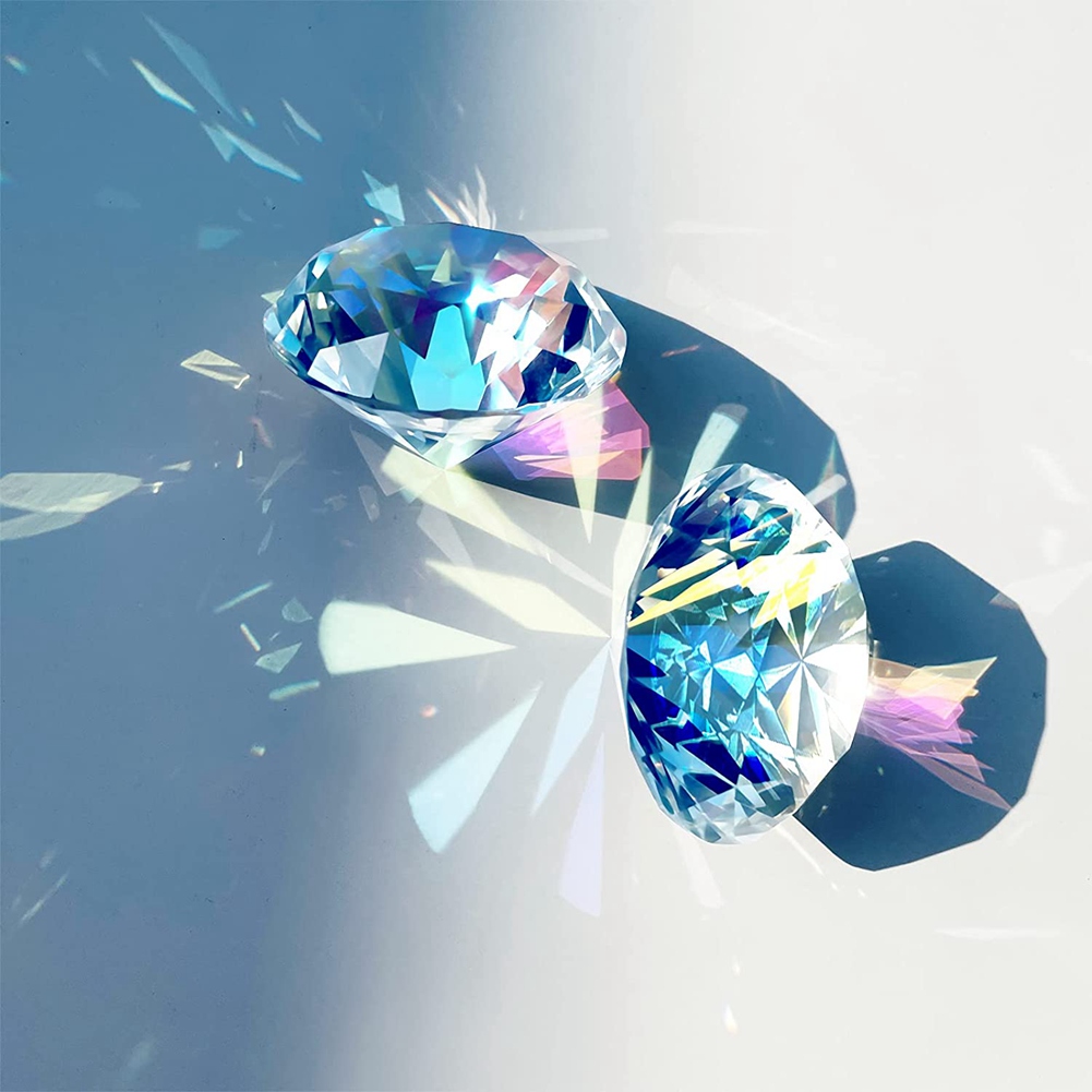 AB46-2PCS 50 mm/ 2 Zoll AB Far – Paper Weight Crystal Bewertung und Preis