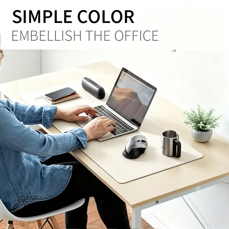 1 Stück großes Mauspad aus Kun – Leather Desk Pad Bewertung und Preis