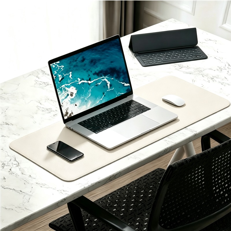 1 Stück großes Mauspad aus Kun – Leather Desk Pad Bewertung und Preis