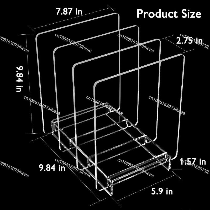 Durchsichtiger Zeitschriftenha – Magazine Holder Rack Bewertung und Preis