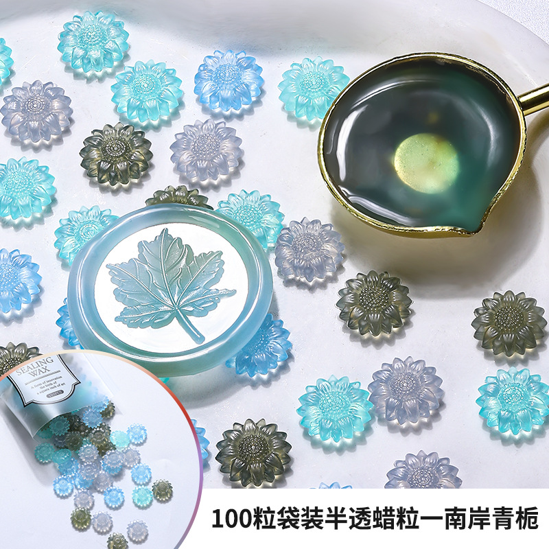 100 Stück durchscheinende Sonn – Wax Seal Stamp Set Bewertung und Preis